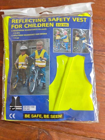 Reflecterend veiligheidsvest voor kinderen 3-12 jaar