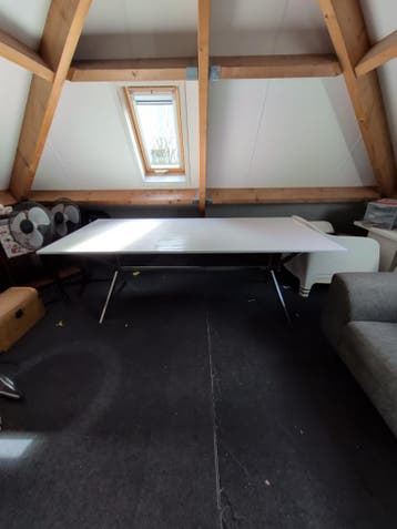 Eettafel met kunststof blad 120x100