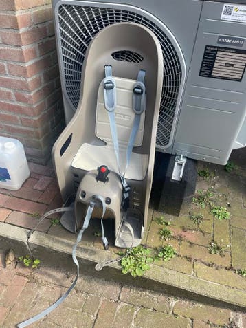 Gratis fietsstoeltje, tot 25 kg