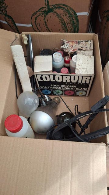 Gratis: Oud doka/fotomateriaal