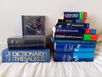 Engelse woordenboeken, grammatica en business Engels