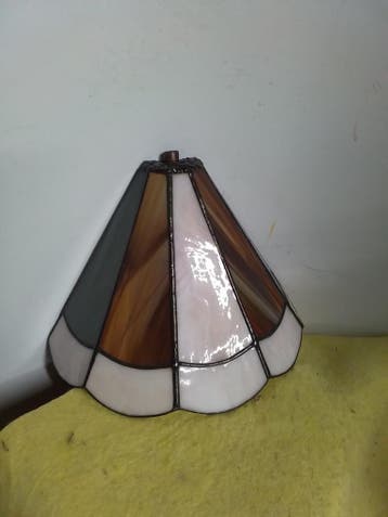 14944) Art deco Tiffeny  stijl mooie wandlamp