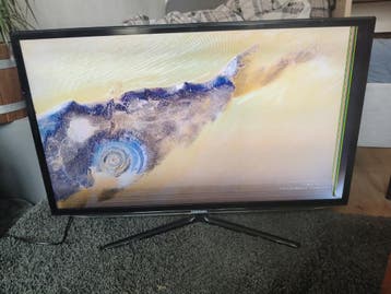 Samsung TV met kapot scherm