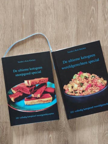 2 boeken xandras ketokeuken