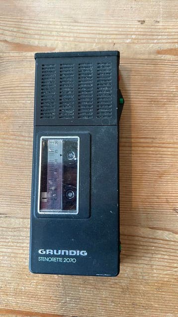 Grundig Stenorette mini cassettespeler