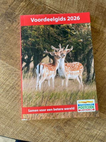 Voordeelgids Postcodeloterij 2026 - Gratis Ophalen