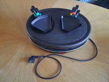 Gourmetstel met acht pannetjes