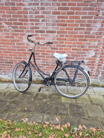 Gebruikte damesfiets zonder standaard