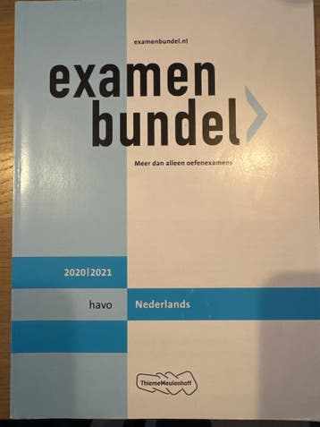 Havo Examen bundel.