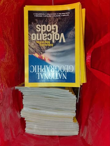 GRATIS: 6 Jaargangen National Geographic (ENGELS)