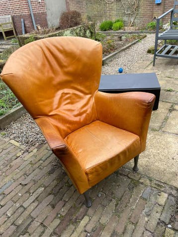 Gratis af te halen Leren fauteuil