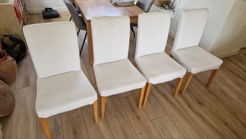 GRATIS af te halen 4 Eetkamerstoelen