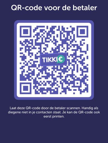 Tikkie betalen voor niks