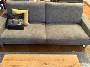 Gratis! Erpo bankstel, bruin gestoffeerd, 210 cm breed