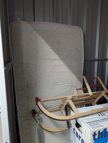 1 persoons matras gratis