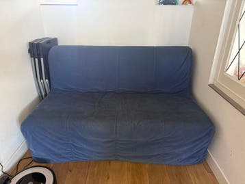 IKEA Lycksele Litsbo slaapbank blauw