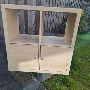 IKEA Opbergkast met deuren - Licht hout