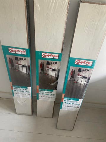 3 dozen laminaat, wit van Carpet Right