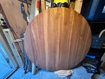 Houten eettafelblad 130cm
