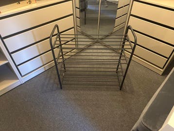 Praktisch schoenenrekje - Metaal, 3 lagen