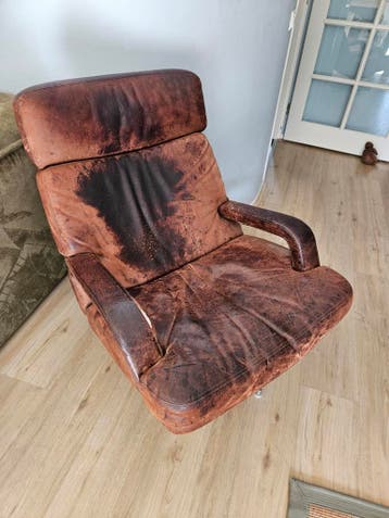 Walter Knoll Don lounge stoel, voor opknapbeurt