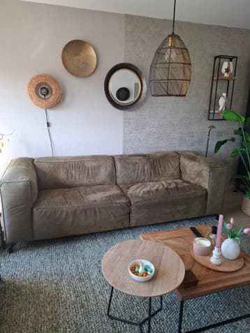 3 zitsbank in mosgroen