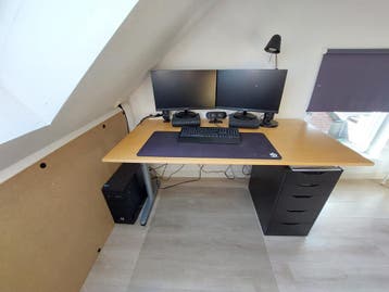 Bureau 160x80 verstelbaar