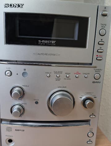 Sony micro-hifi systeem