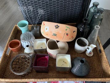 Potjes, vaasjes, kaarsen