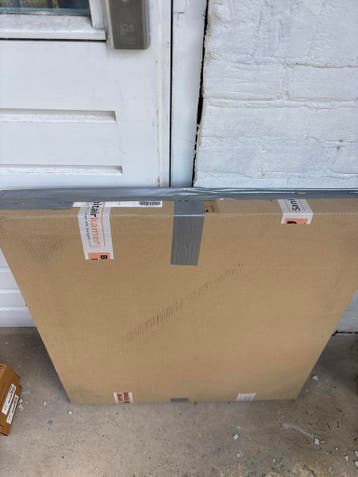 Fontana spiegelkast wit mat - 57 cm - zonder deur - gratis