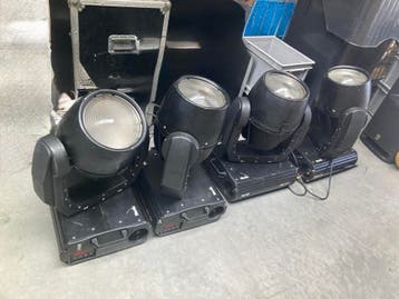 4 x Mac 600 wash movinghead GRATIS