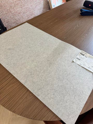 IKEA KOMPLEMENT Lademat lichtgrijs 90x53