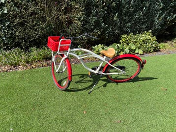 Popal Black Fighter fiets met mandje