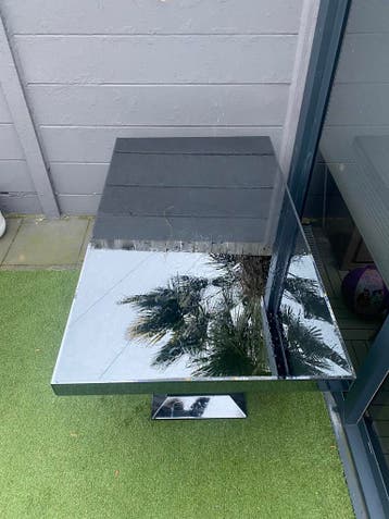 Tafel spiegelglas gratis ophalen