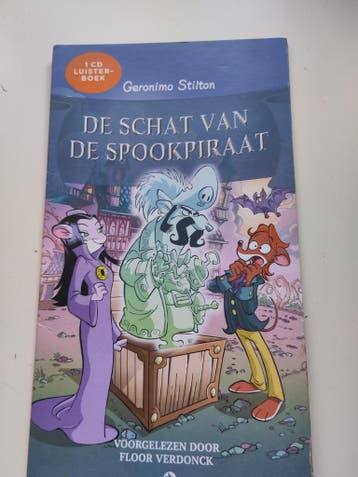Geronimo Stilton - De schat van de spookpiraat luisterboek
