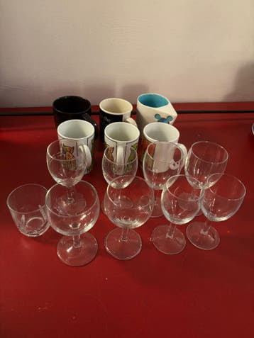 Serviesgoed gratis op te halen