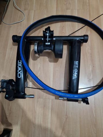 Fietstrainer met trainingsband