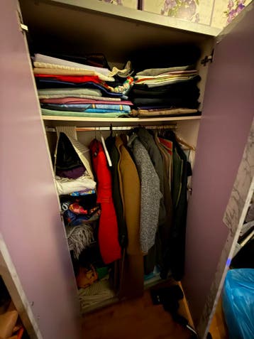 GRATIS OPHALEN ZSMKledingkast met spiegeldeuren