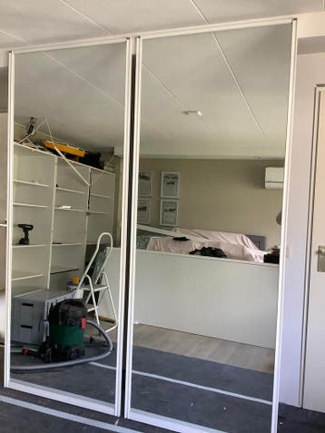 Gratis afhalen 2 grote spiegels