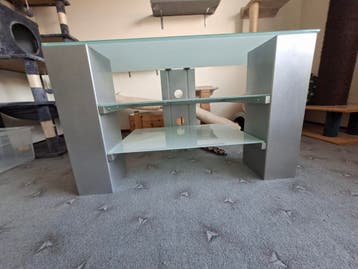 Glazen TV meubel 100x54x61 cm