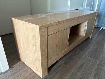 ZSM vandaag ophalen Ridderkerk Modern TV meuben- Licht hout