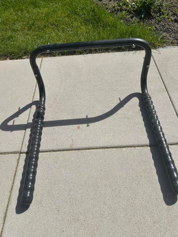 Wandbeugel voor 2 fietsen