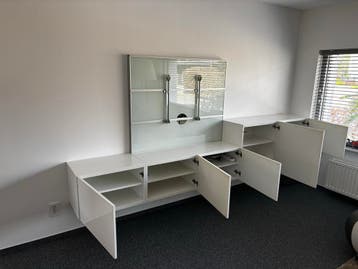 Gratis TV-meubel / wandmeubel - Modern wit design