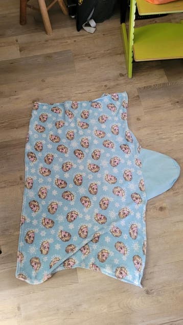 Frozen Elsa deken met capuchon voor meisjes