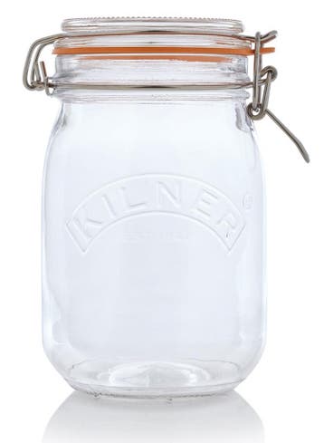 Wekpotten glas met rubber ringen