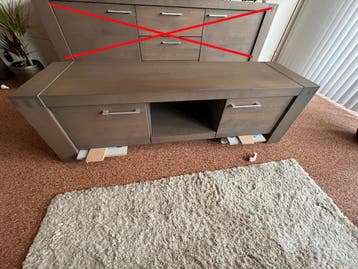 Goossens Cielo TV meubel eikenhout (gratis)