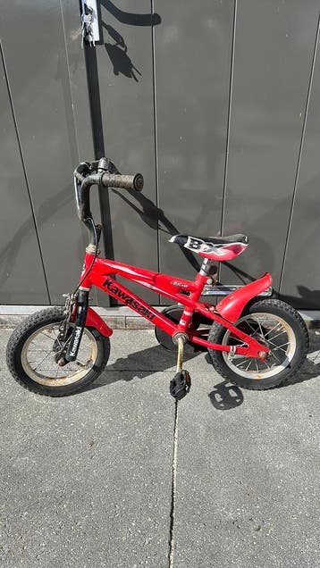 Kawasaki eerste fietsje, opknapper
