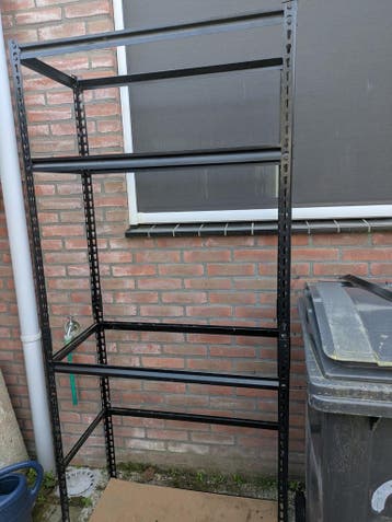 Rek zonder planken