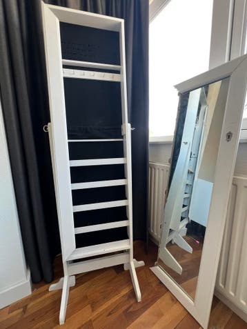 Spiegelkast sieradenkast (deur kapot)