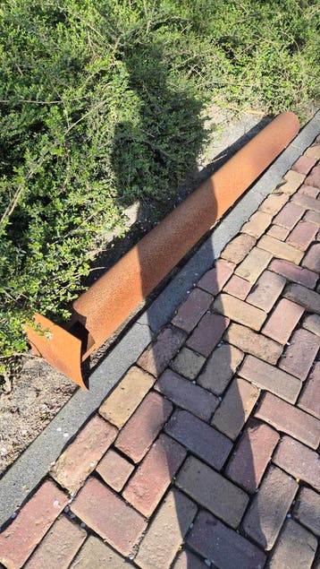 Kachelpijp voor buitenhaard - Gratis af te halen